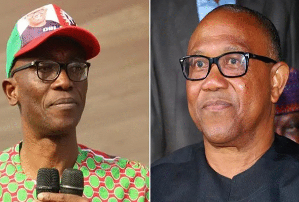 Abure and Peter Obi