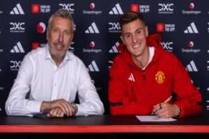 Benjamin Sesko joins Manchester United in £74m deal