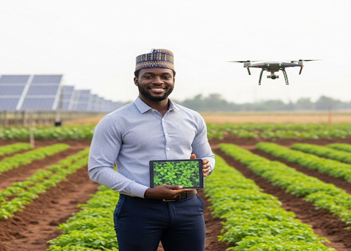 'Why youth engagement is Nigeria's agricultural imperative' Young Nigerian Farmer 1