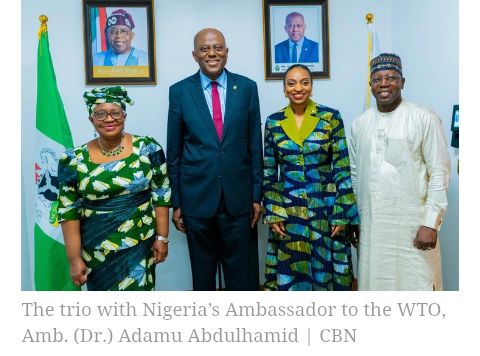 Okonjo-Iweala meets CBN Gov Cardoso over trade matters in Abuja unnamed file