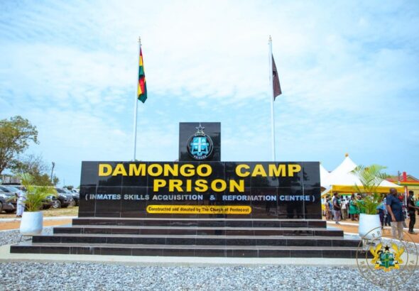 Ghana President Mahama commissions Damongo camp prison