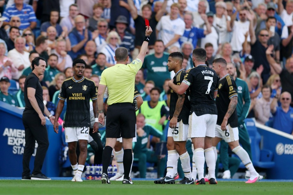 Brighton and Aston Villa